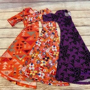 Lularoe kids dresses bundle